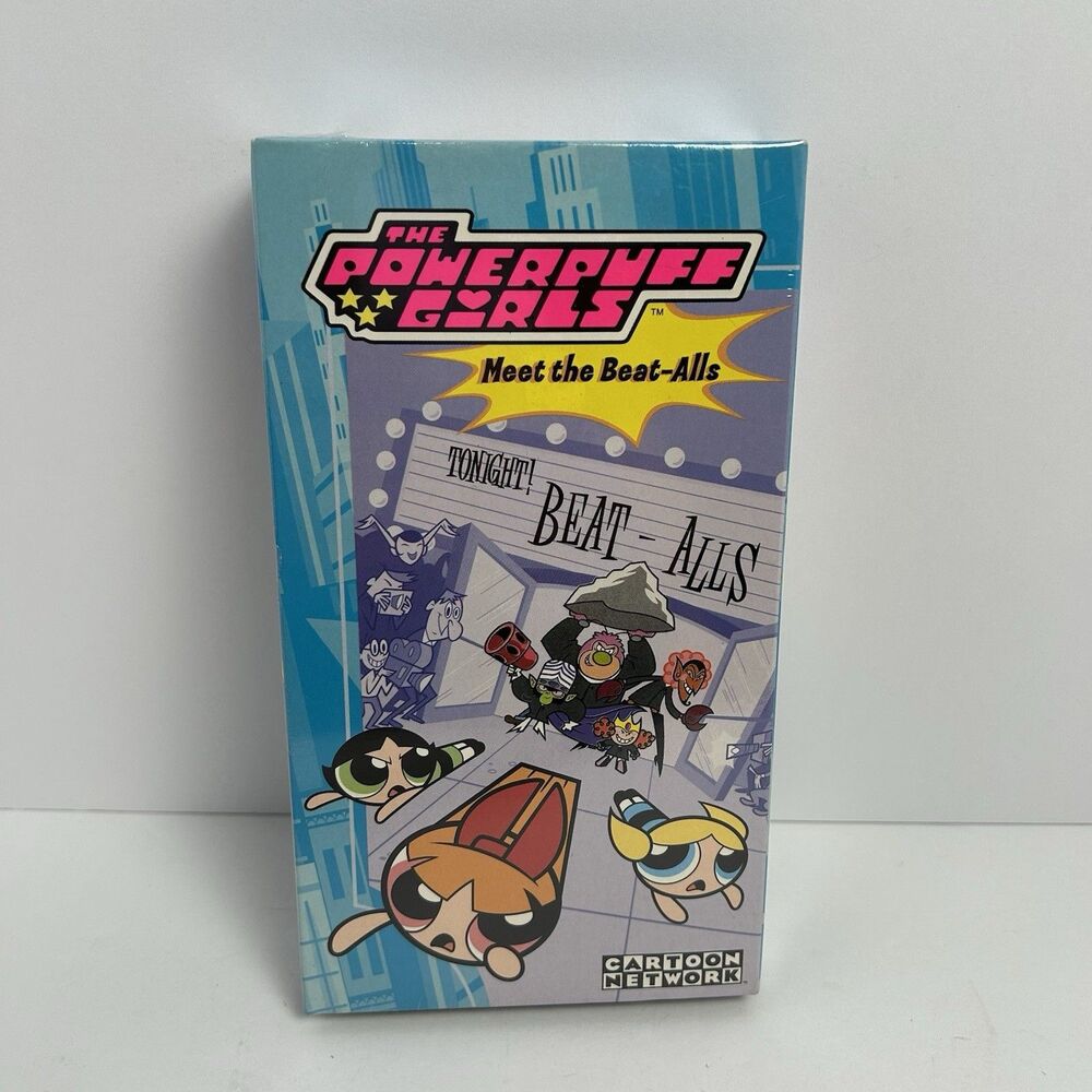 The Powerpuff Girls: Meet The Beat-Alls on VHS, New &  Sealed, Video Cassette